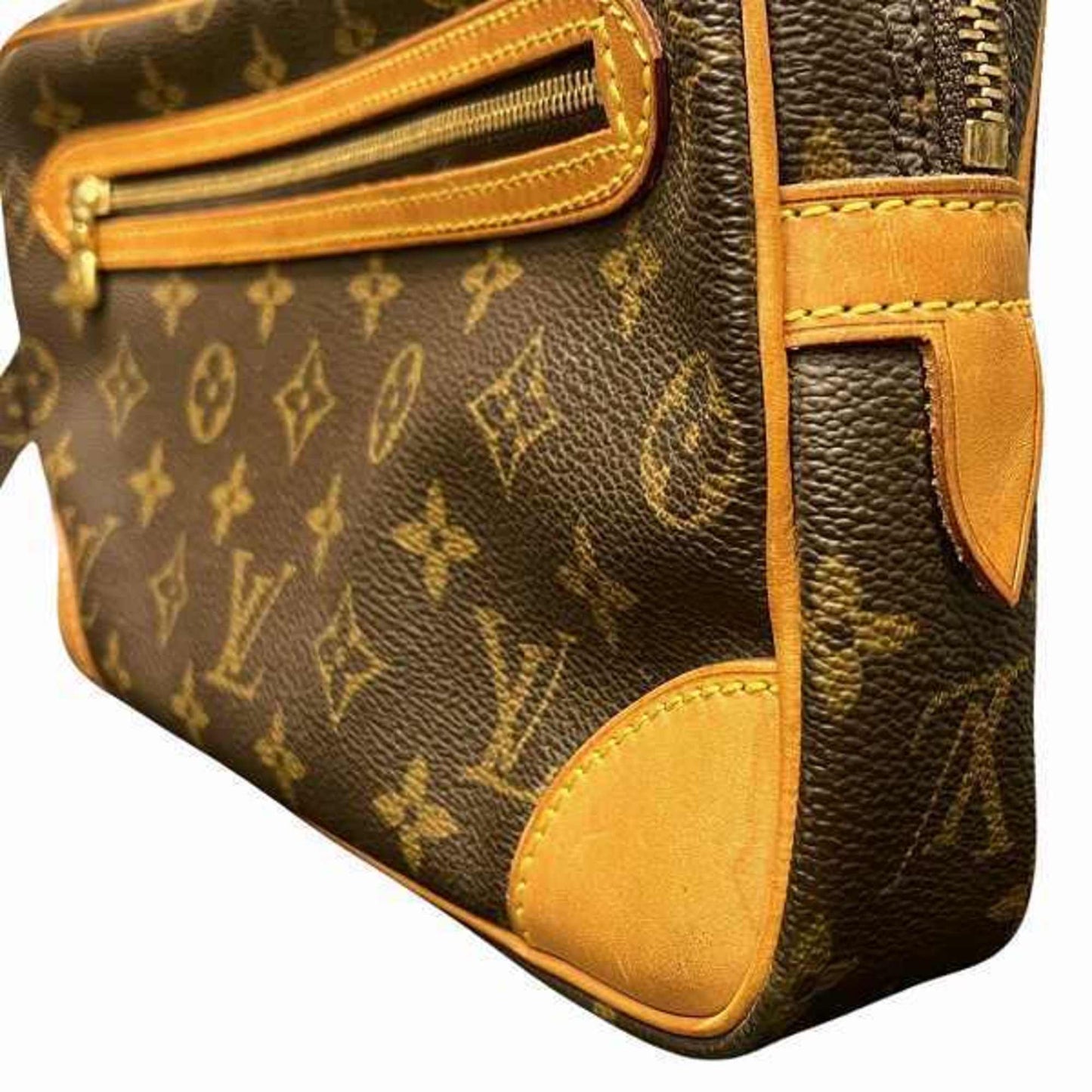 Louis Vuitton Marly Dragonne  Canvas Clutch Bag ()