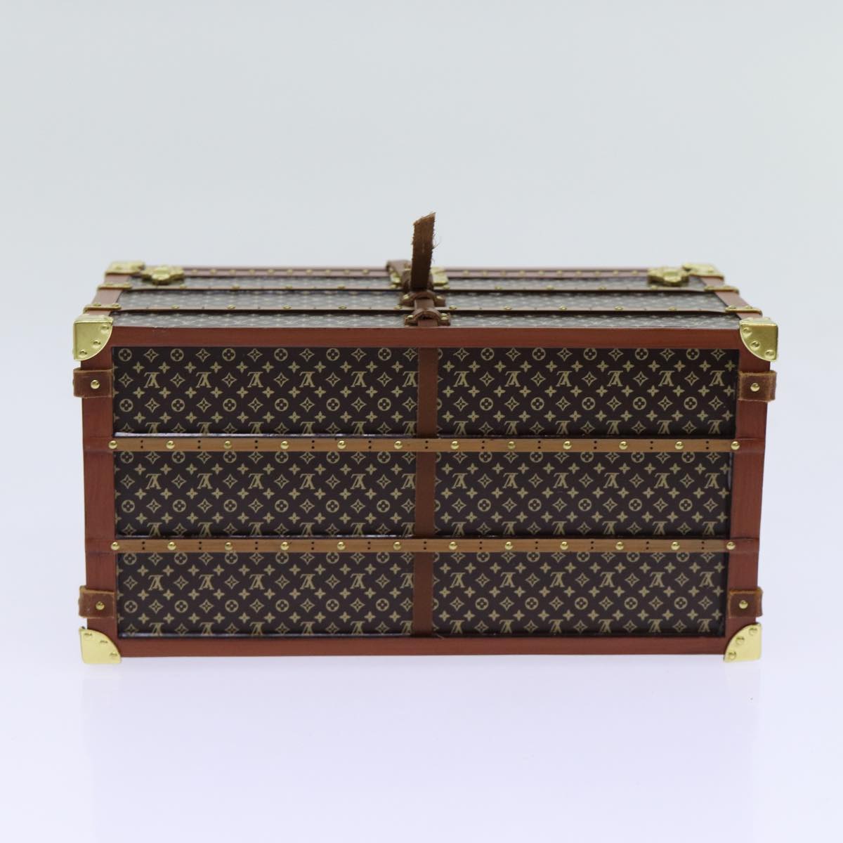 Louis Vuitton Mini Malle  Canvas Travel Bag ()