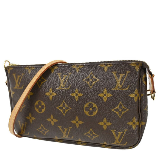 Louis Vuitton Pochette Accessoires  Canvas Clutch Bag ()