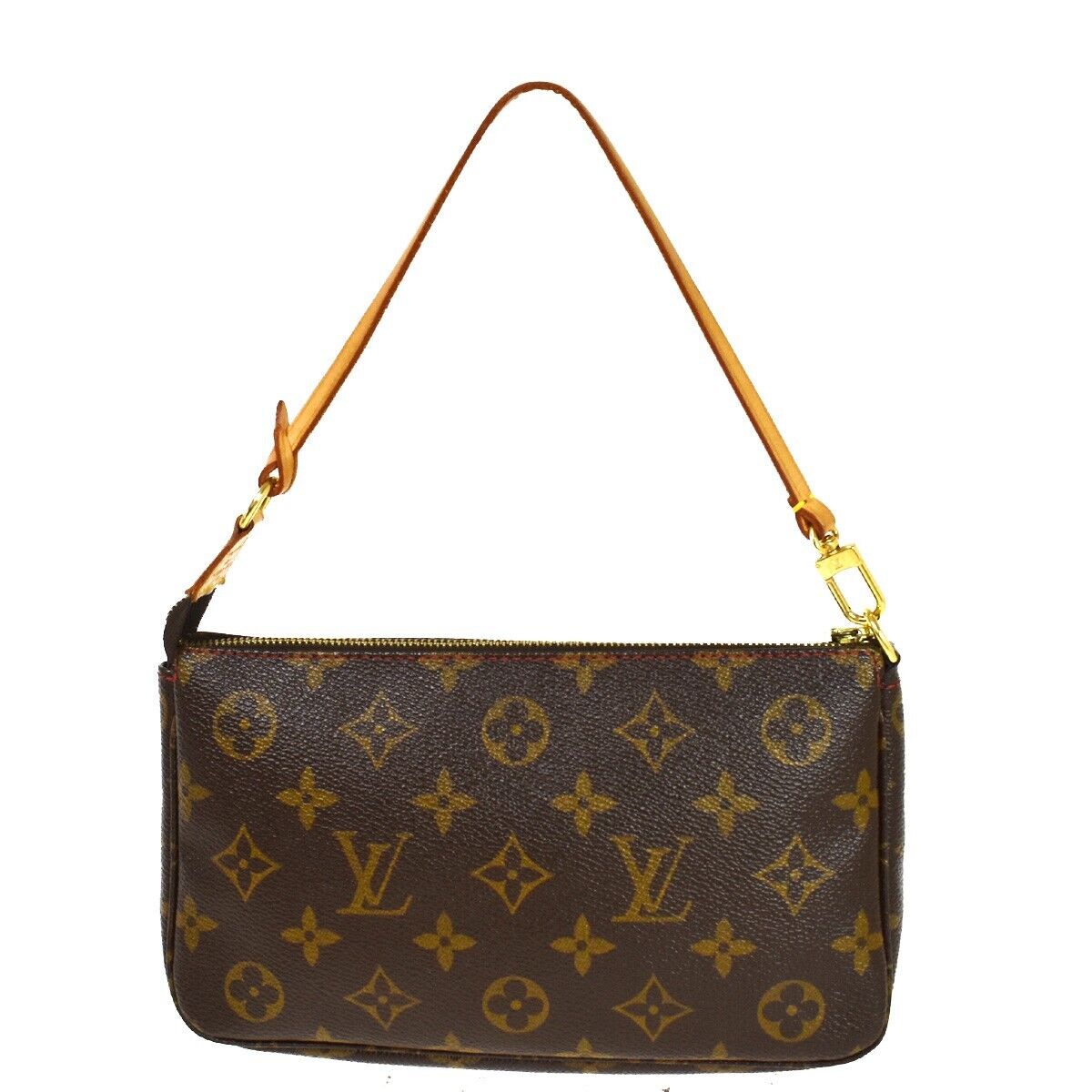 Louis Vuitton Pochette Accessoires  Canvas Clutch Bag ()