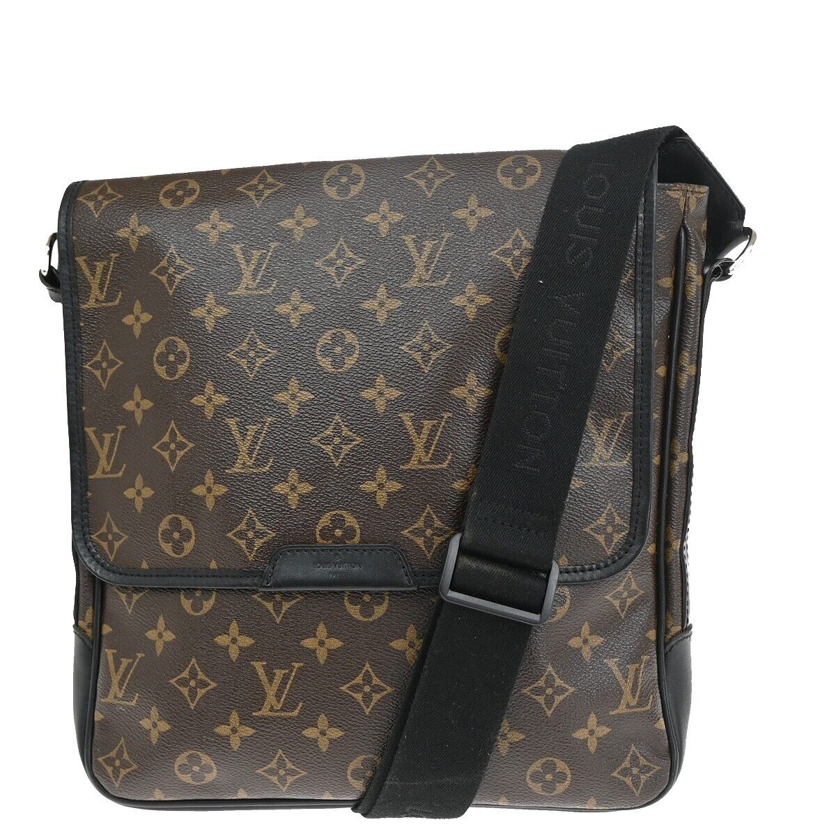 Louis Vuitton Macassar  Canvas Shoulder Bag ()