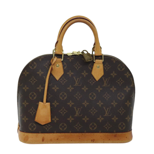 Louis Vuitton Alma  Canvas Handbag ()