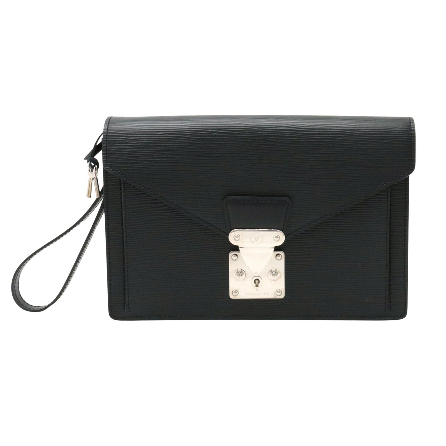 Louis Vuitton Sellier Drangonne  Leather Clutch Bag ()
