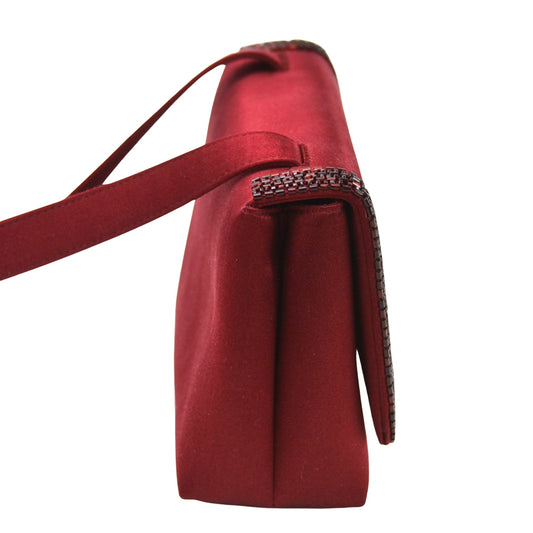 Chanel Bordeaux Synthetic Sac  Rabat shopper bag