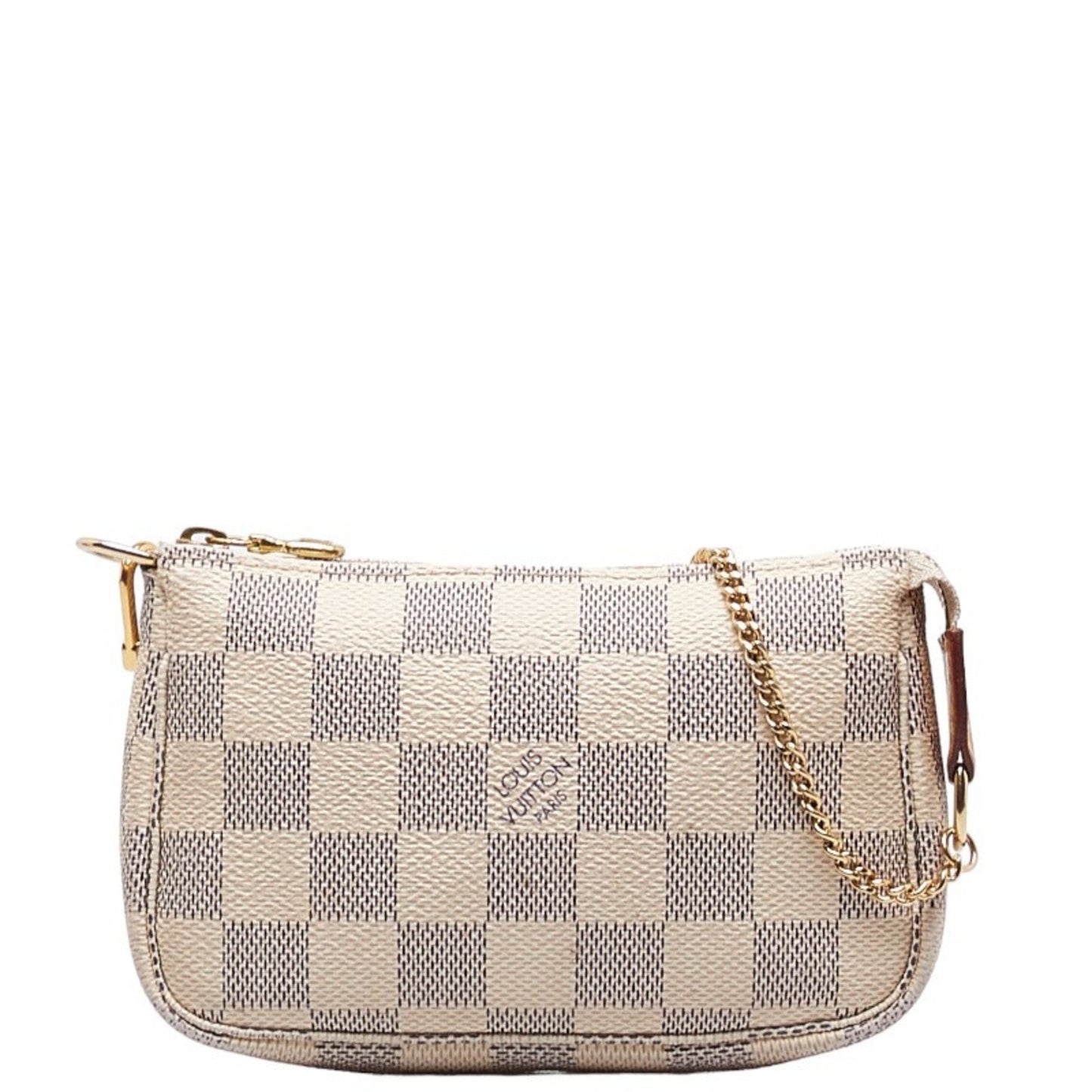 Louis Vuitton Pochette Accessoires  Leather Clutch Bag ()