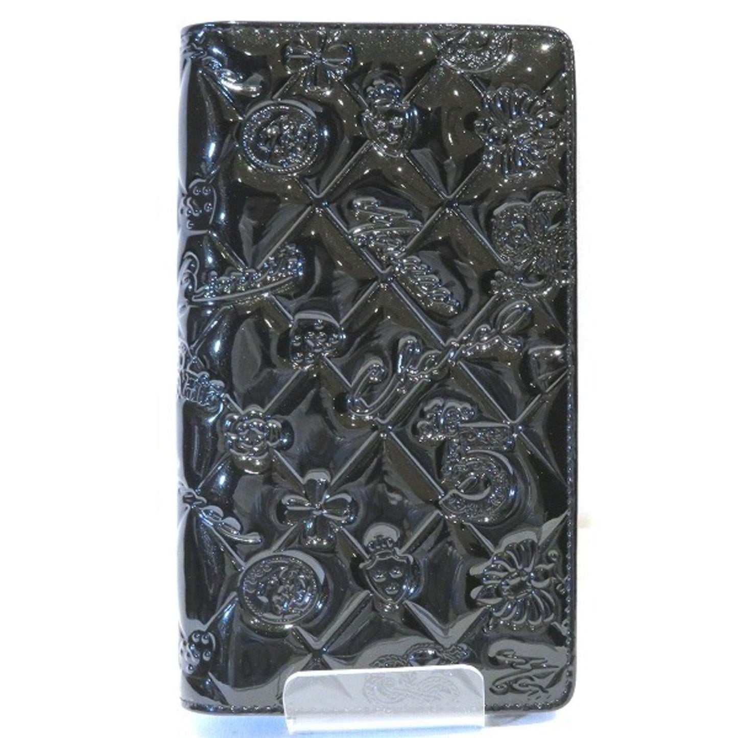 Chanel Black Leather  wallet accessories