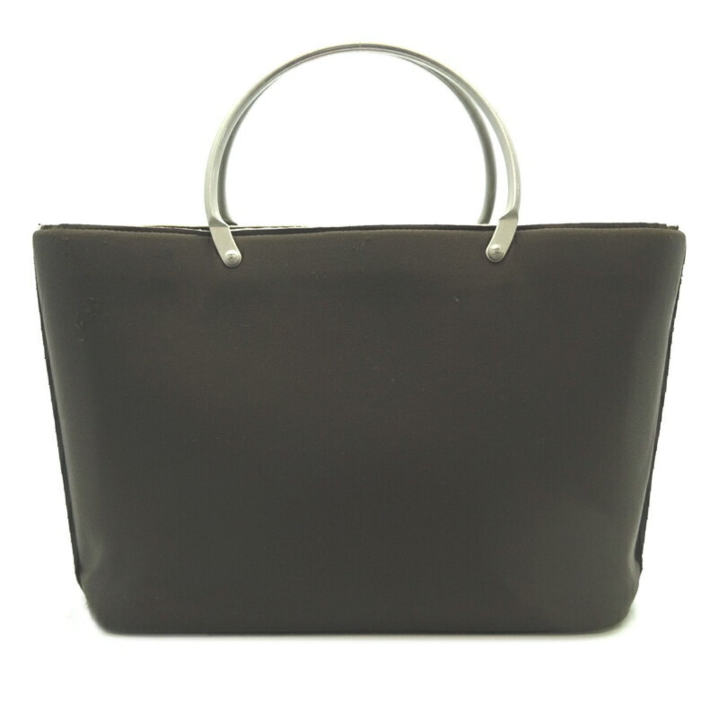 Chanel Brown Synthetic Vintage handbag bag