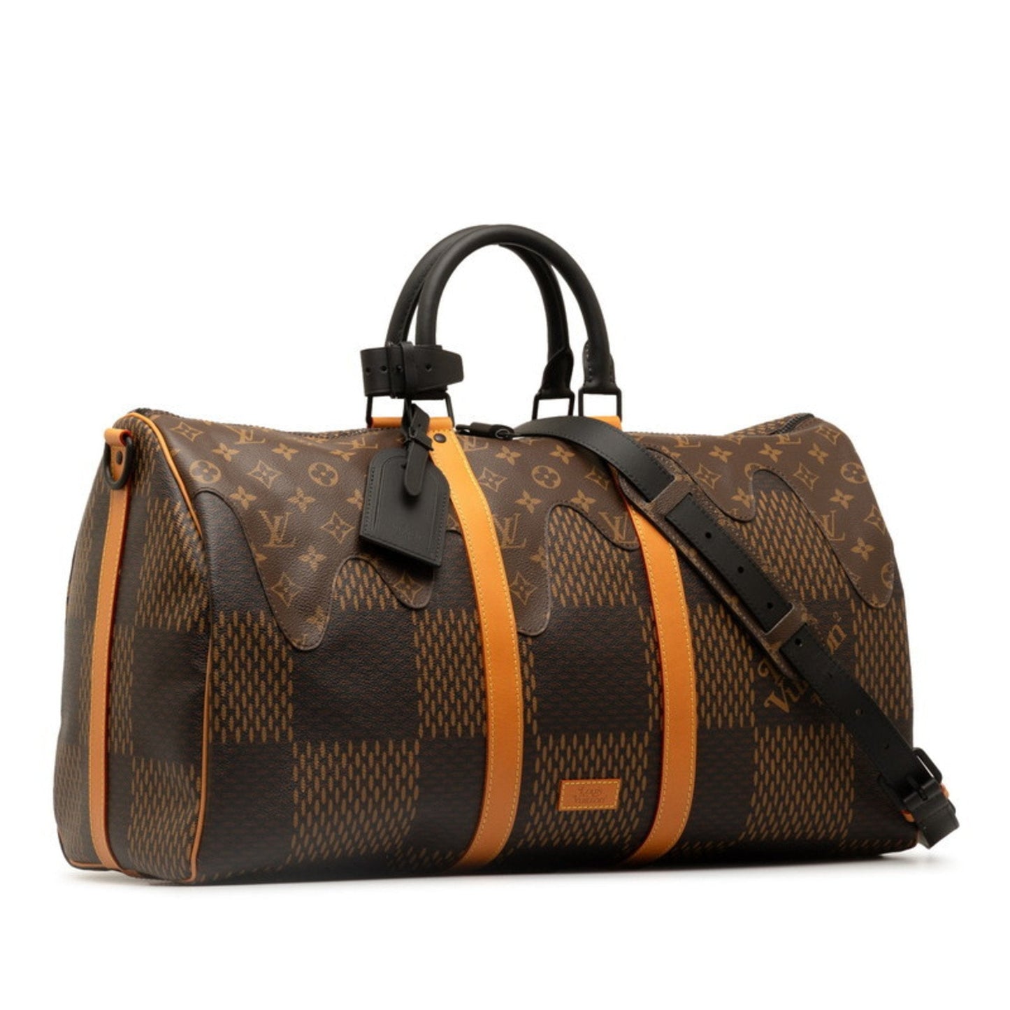 Louis Vuitton Keepall Bandouliere 50  Canvas Travel Bag ()