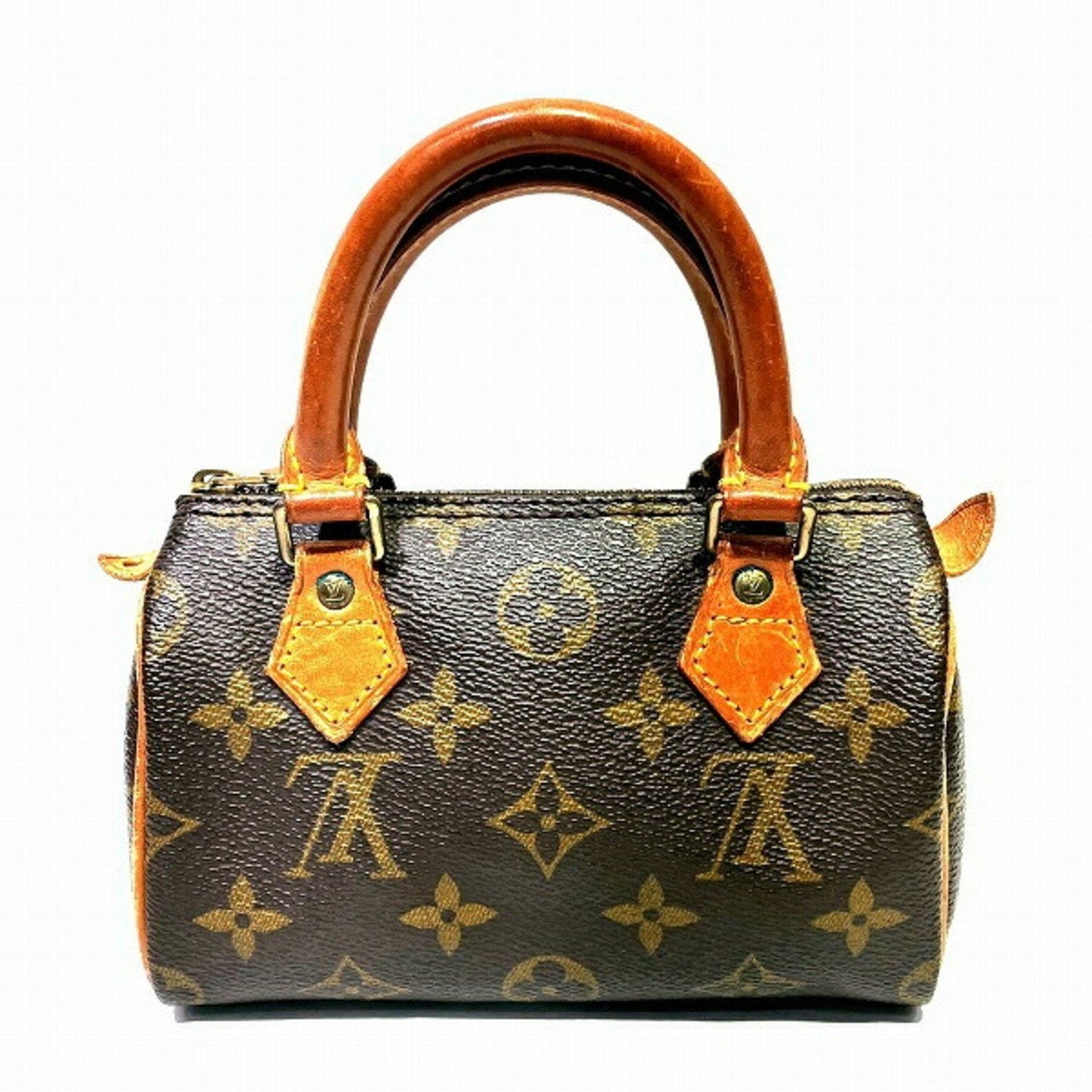 Louis Vuitton Nano Speedy  Canvas Handbag ()