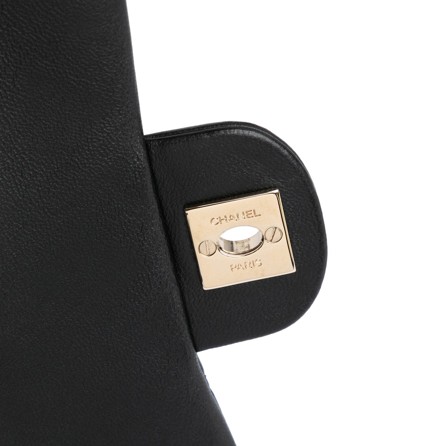 Black Chanel Small Quilted Lambskin My Precious Pearls Flap Crossbody Bag