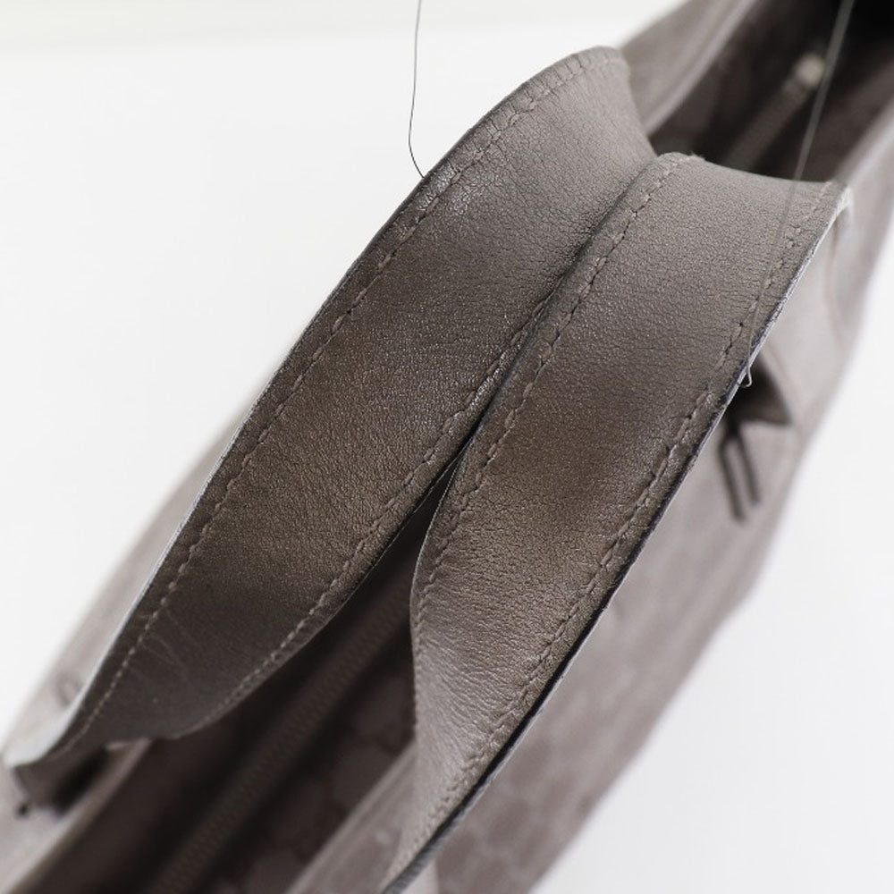 Gucci Gg Imprimé Brown Canvas Tote Bag ()