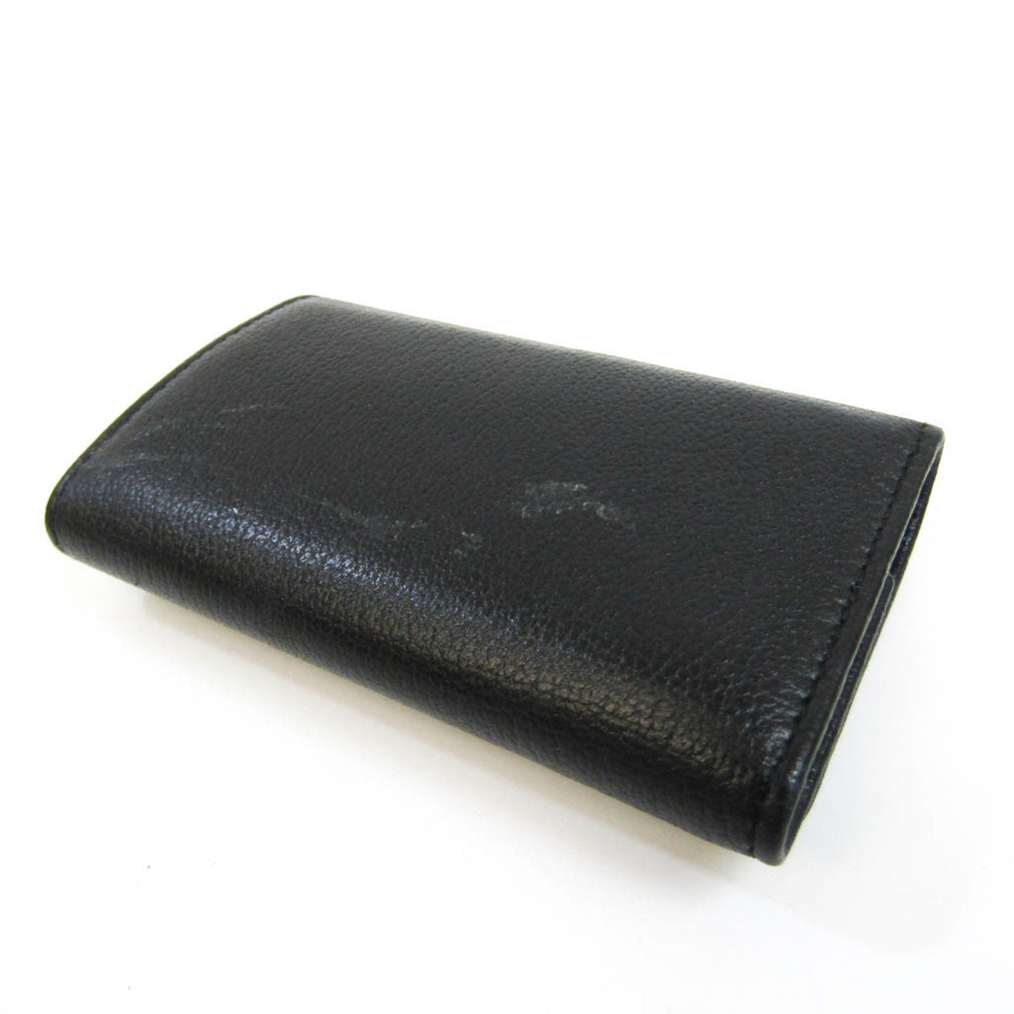 Chanel Black Leather Camellia wallet accessories