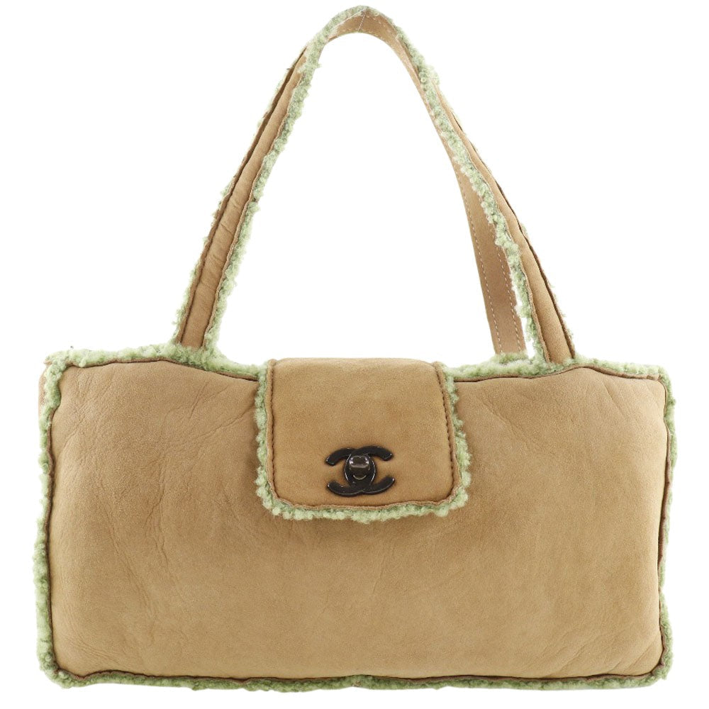 Chanel Brown Leather  shoulder bag