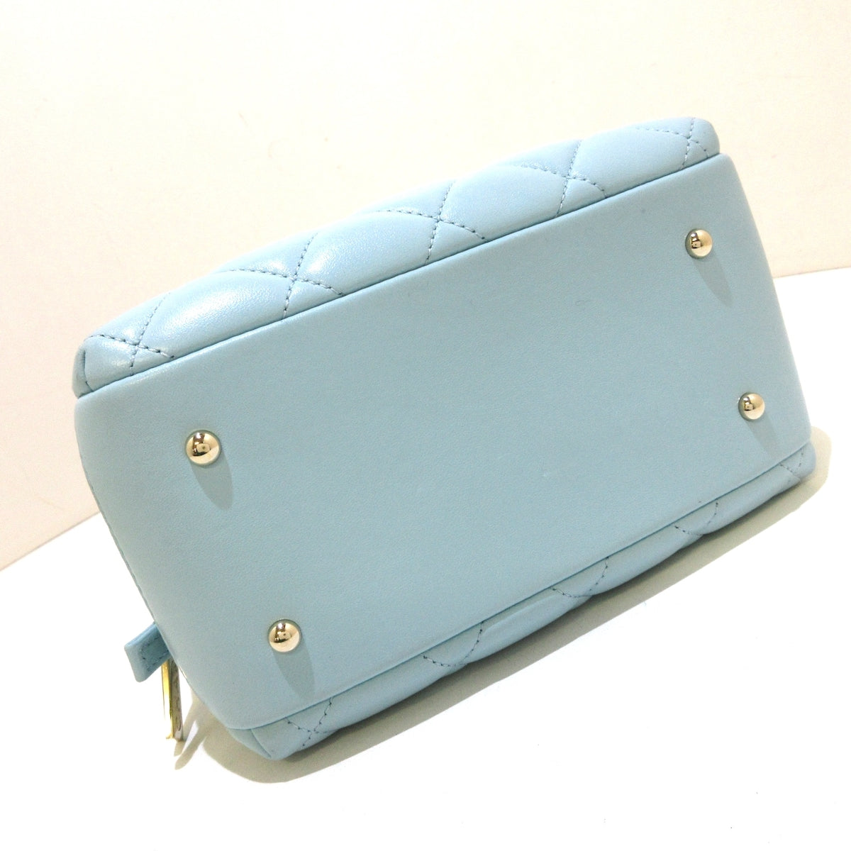 Chanel Blue Leather Trendy CC shoulder bag