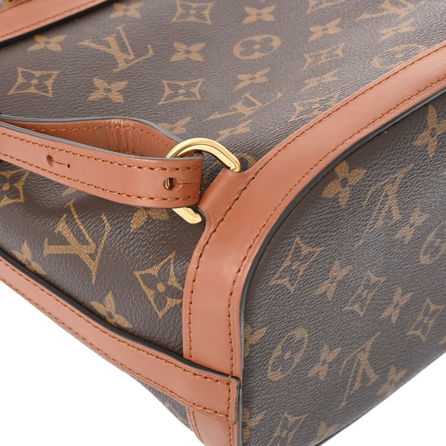 Louis Vuitton Dauphine  Canvas Backpack Bag ()