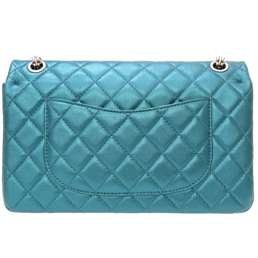 Chanel Blue Leather 2.55 shoulder bag