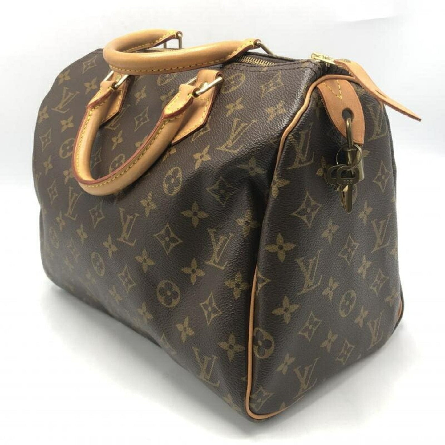 Louis Vuitton Speedy 30  Canvas Travel Bag ()
