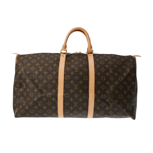 Louis Vuitton Keepall 55  Canvas Travel Bag ()