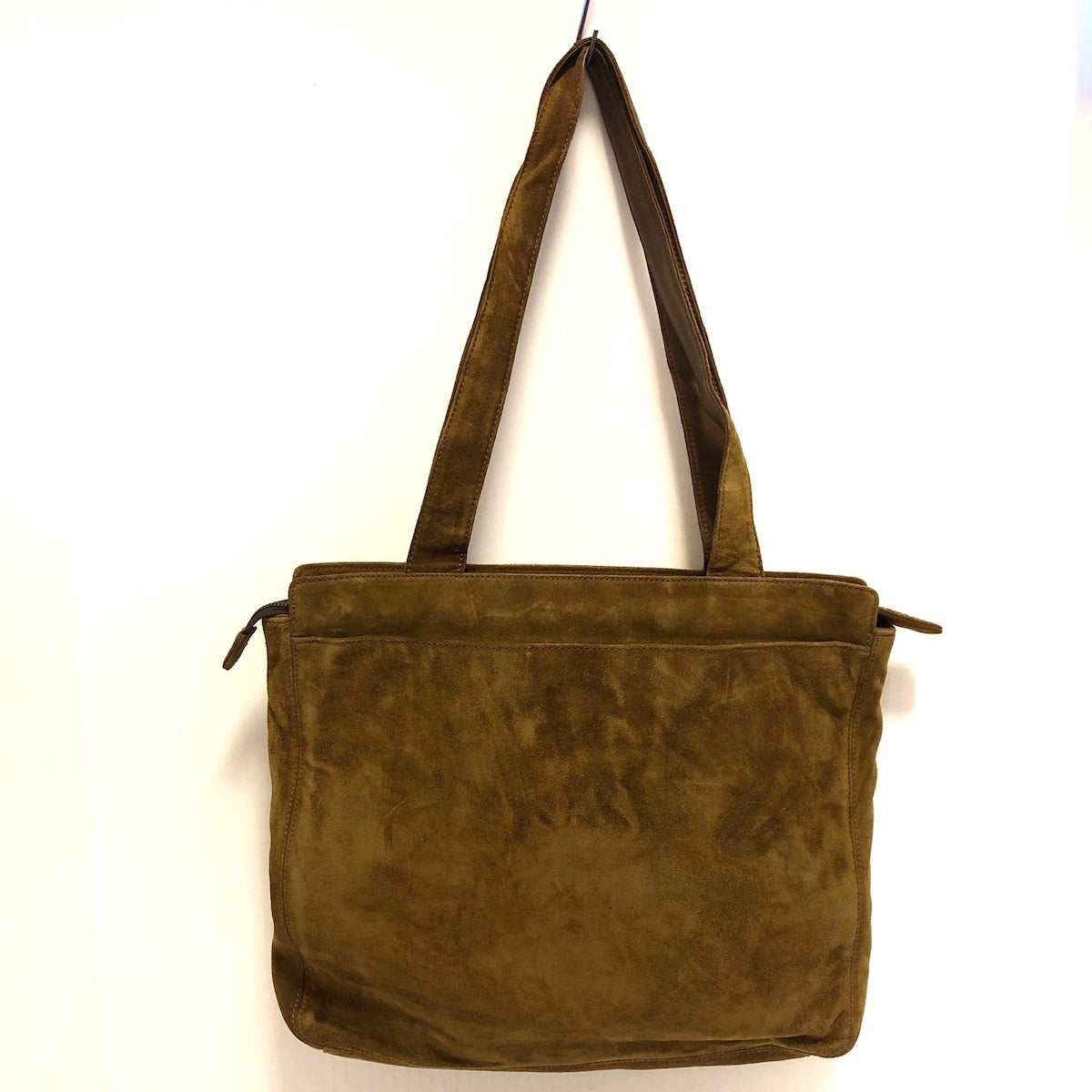 Chanel Brown Suede  shoulder bag