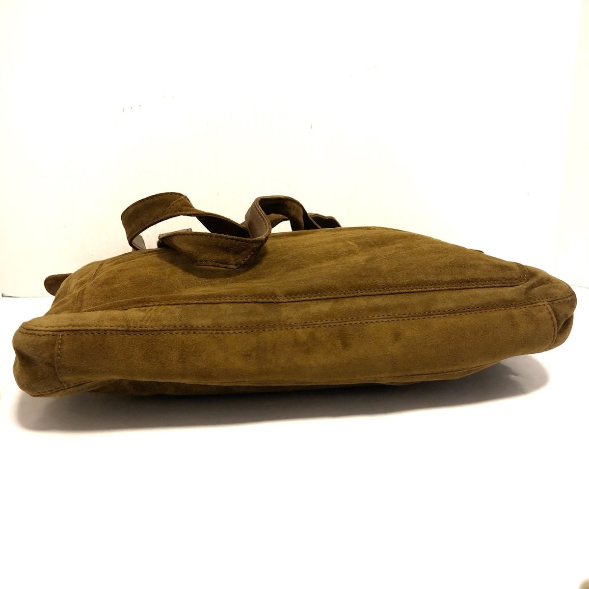 Chanel Brown Suede  shoulder bag