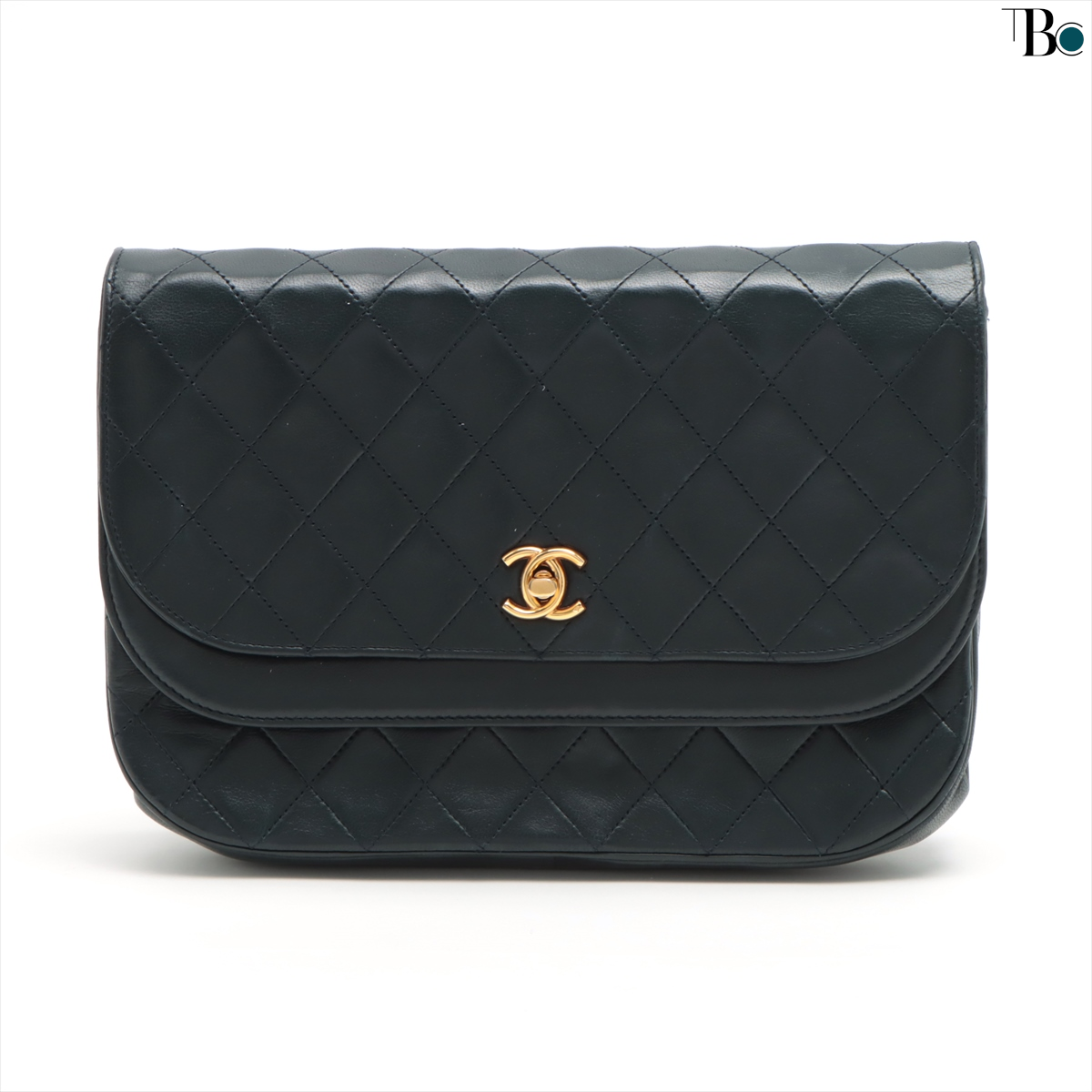 Chanel Blue Leather Timeless handbag bag