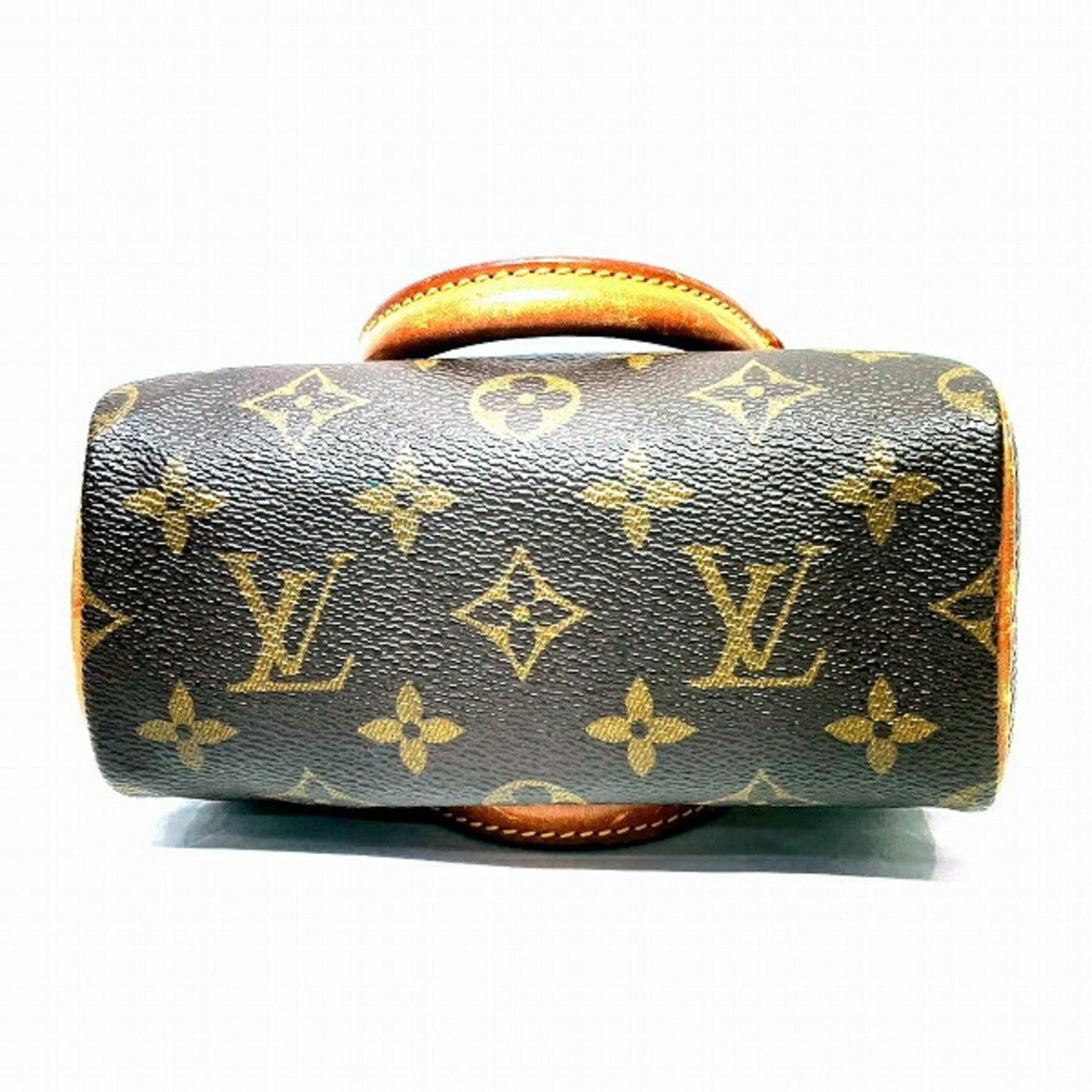 Louis Vuitton Nano Speedy  Canvas Handbag ()