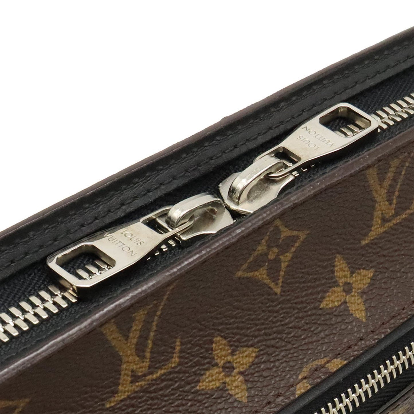 Louis Vuitton Macassar  Canvas Clutch Bag ()