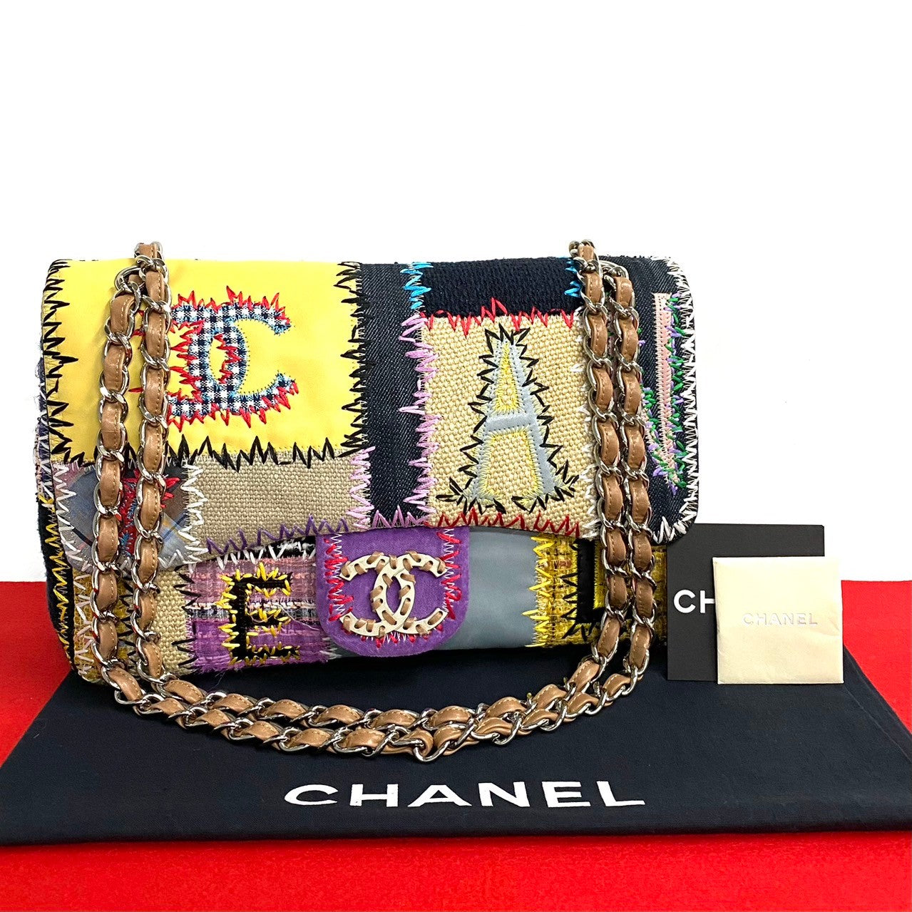 CHANEL パッチワーク ココマーク