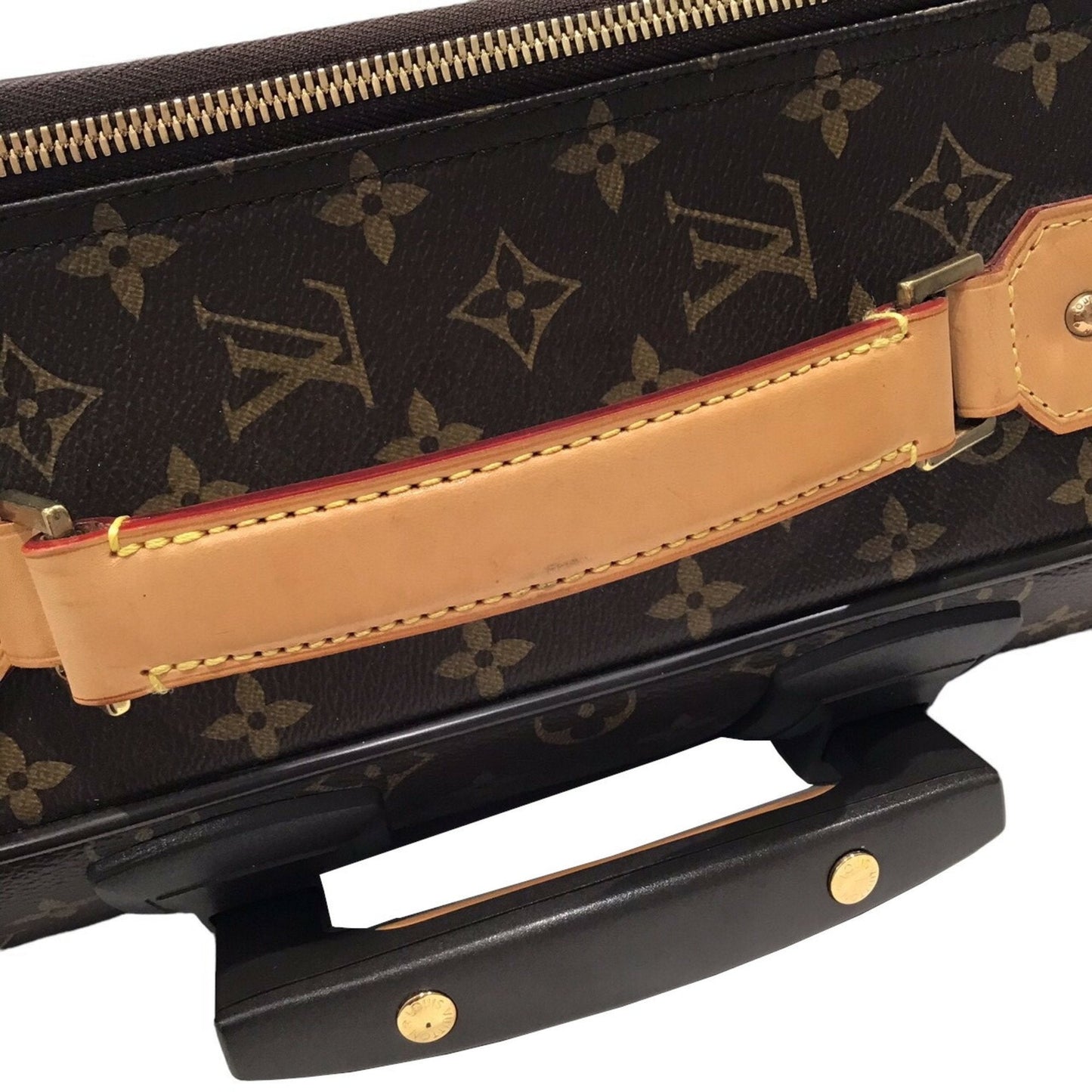 Louis Vuitton Trolley Bosphore  Canvas Travel Bag ()