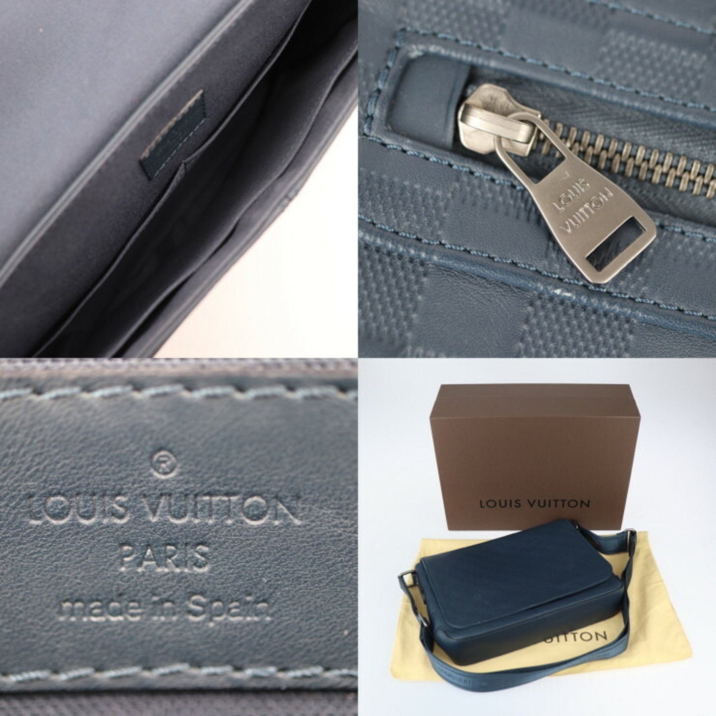 Louis Vuitton District  Leather Shoulder Bag ()