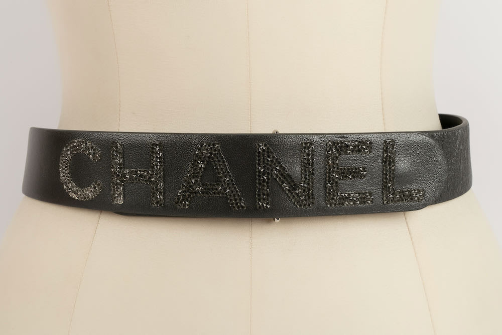 Ceinture en cuir Chanel