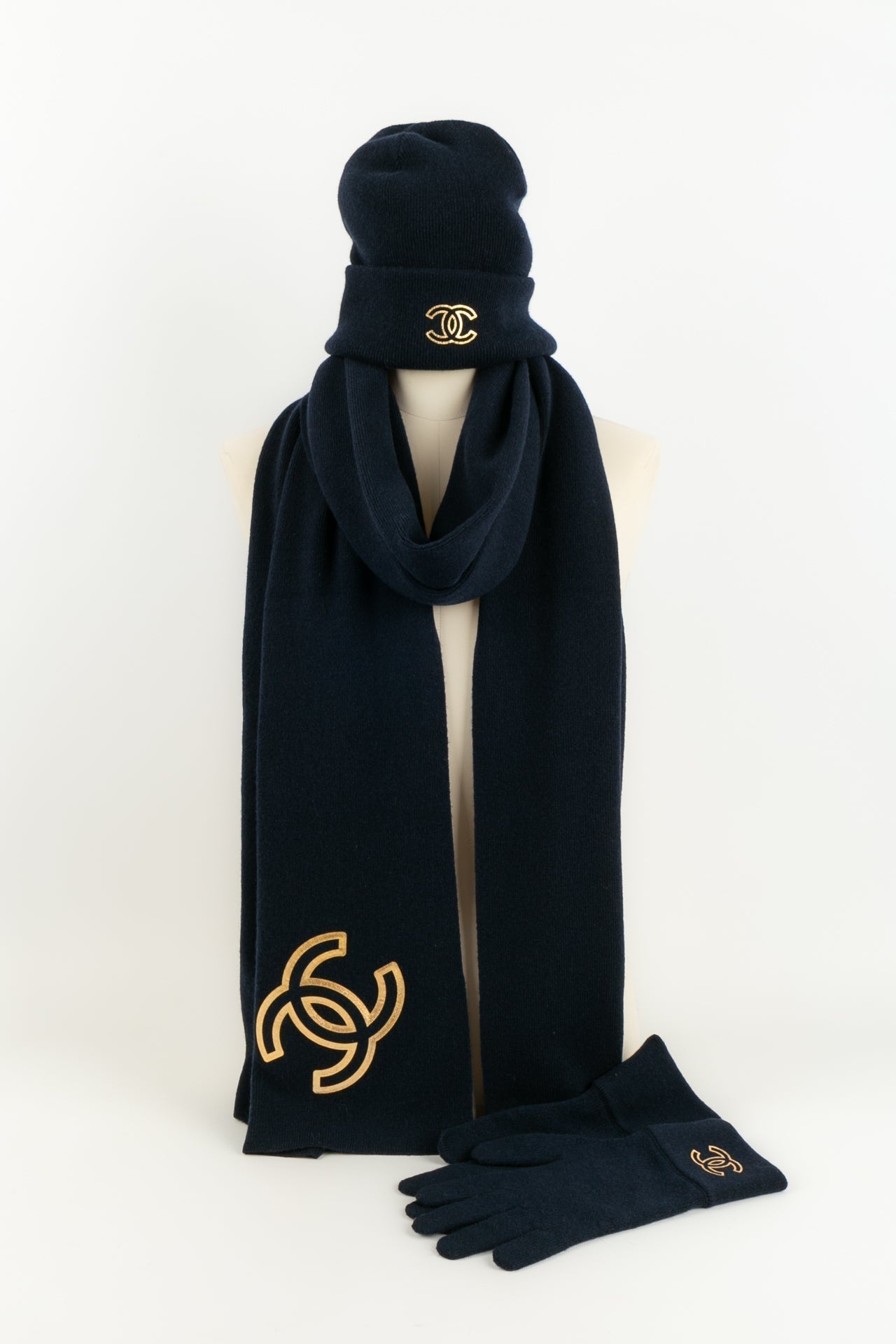 Ensemble hiver en cachemire Chanel