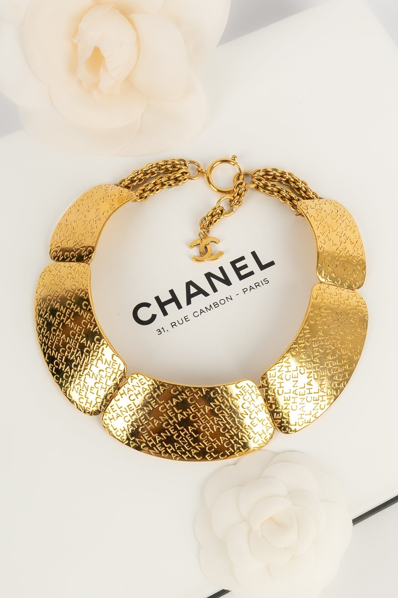 Collier plastron Chanel