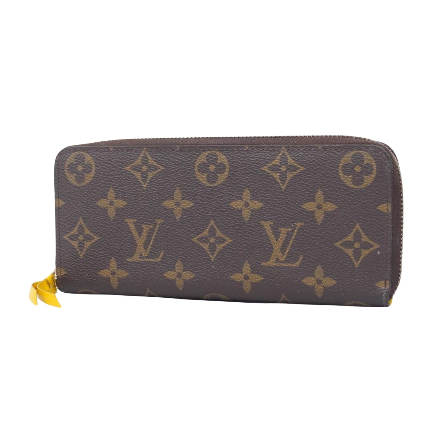 Louis Vuitton Portefeuille Clémence  Canvas Wallet  ()