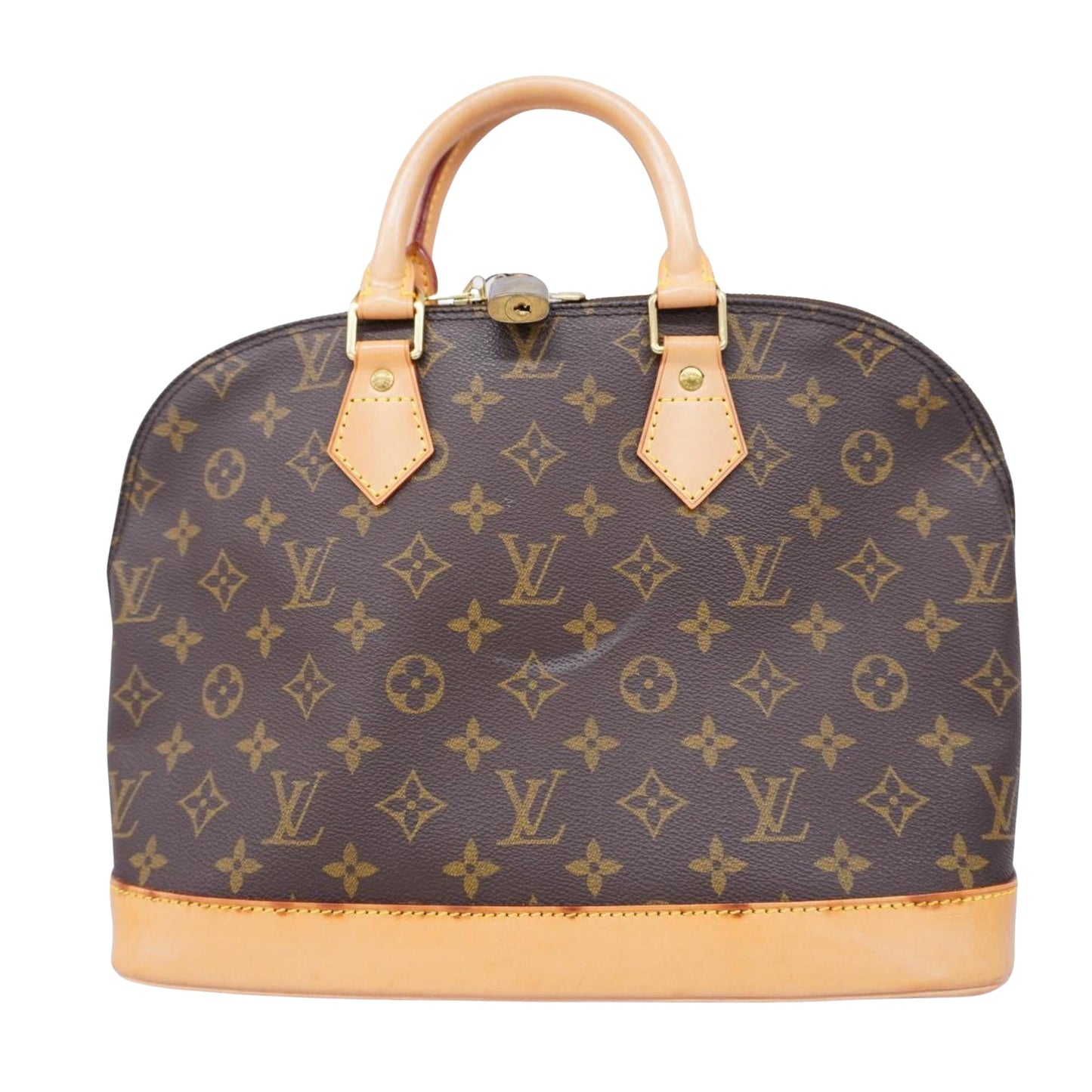 Louis Vuitton Alma  Canvas Handbag ()