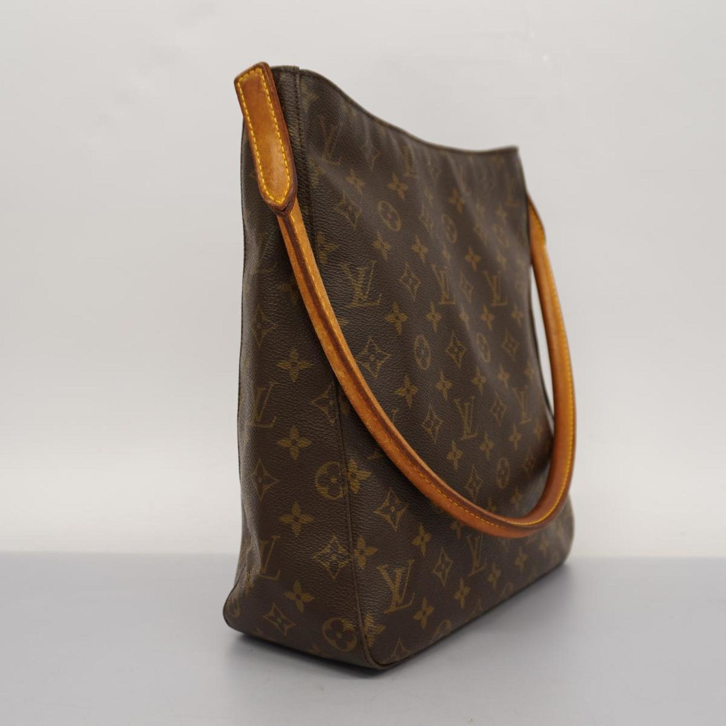 Louis Vuitton Looping Gm  Canvas Shopper Bag ()