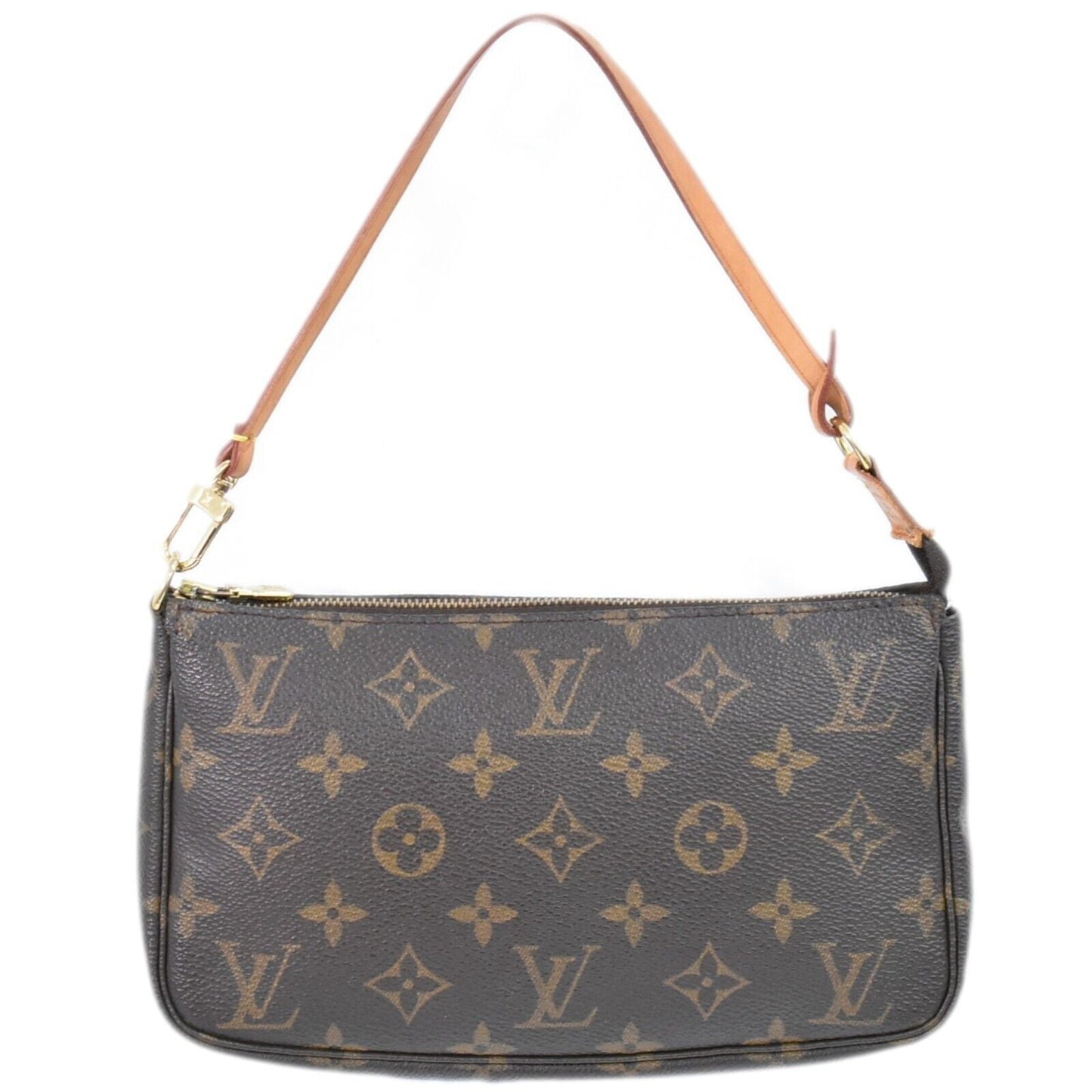 Louis Vuitton Pochette Accessoire  Canvas Clutch Bag ()