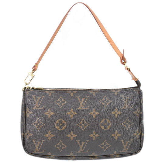 Louis Vuitton Pochette Accessoire  Canvas Clutch Bag ()