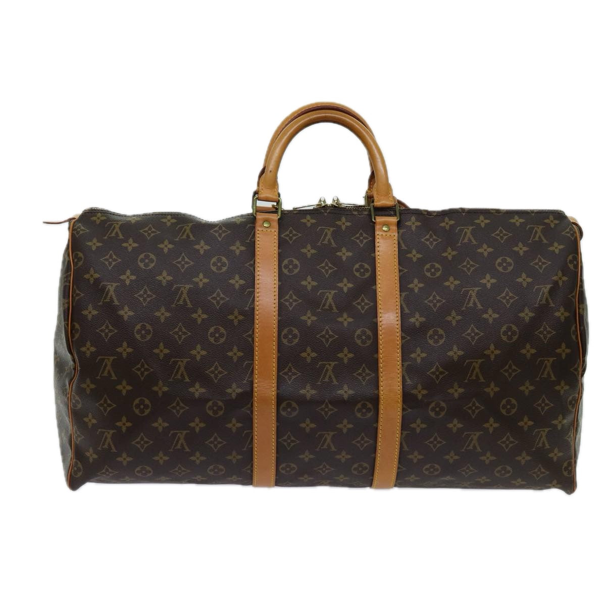 Louis Vuitton Keepall 55  Canvas Travel Bag ()