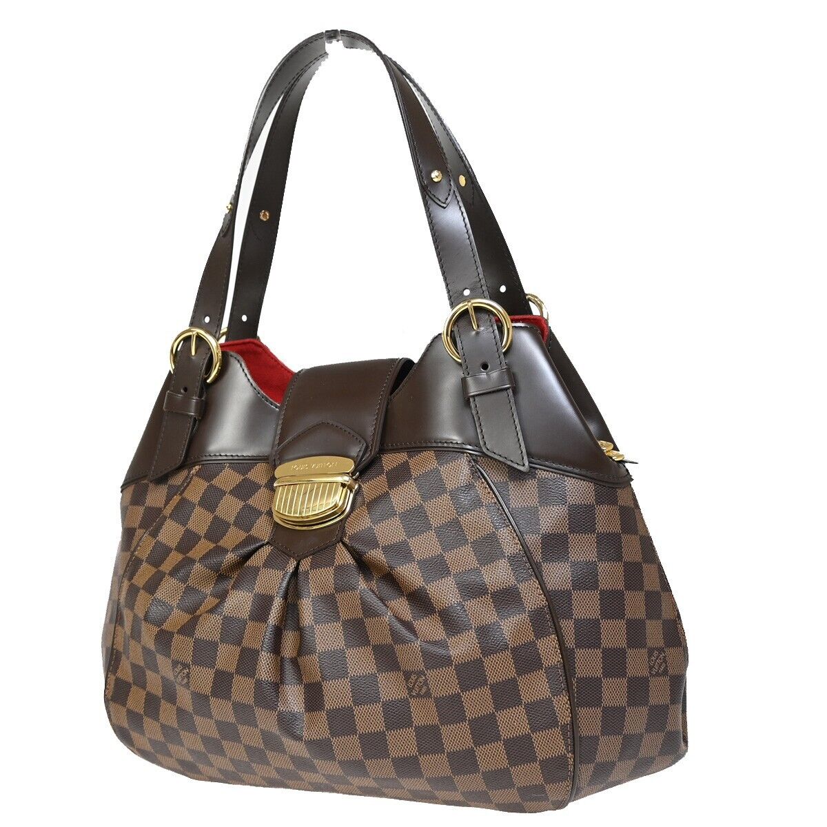 Louis Vuitton Sistina  Canvas Shoulder Bag ()