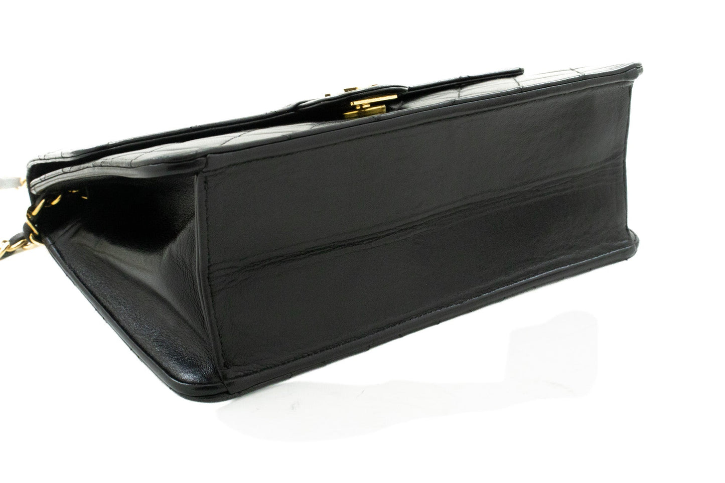 Chanel Wallet On Chain Black Leather Shoulder Bag ()