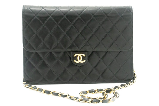 Chanel Wallet On Chain Black Leather Shoulder Bag ()
