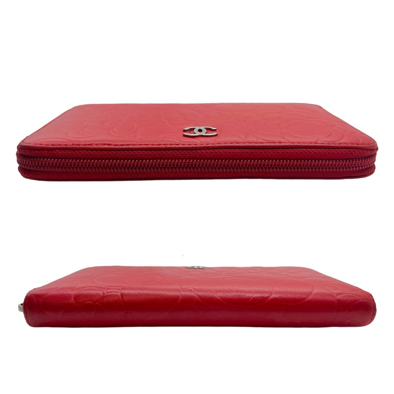 Chanel bag Red Camellia Wallet