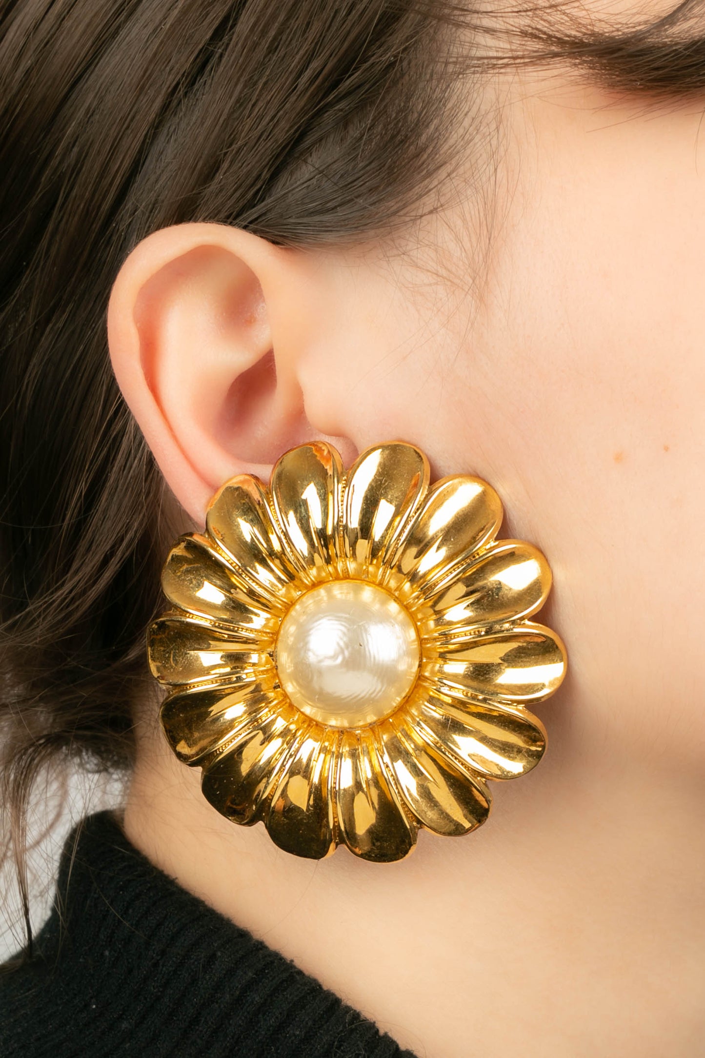 Boucles d'oreilles Chanel 1989