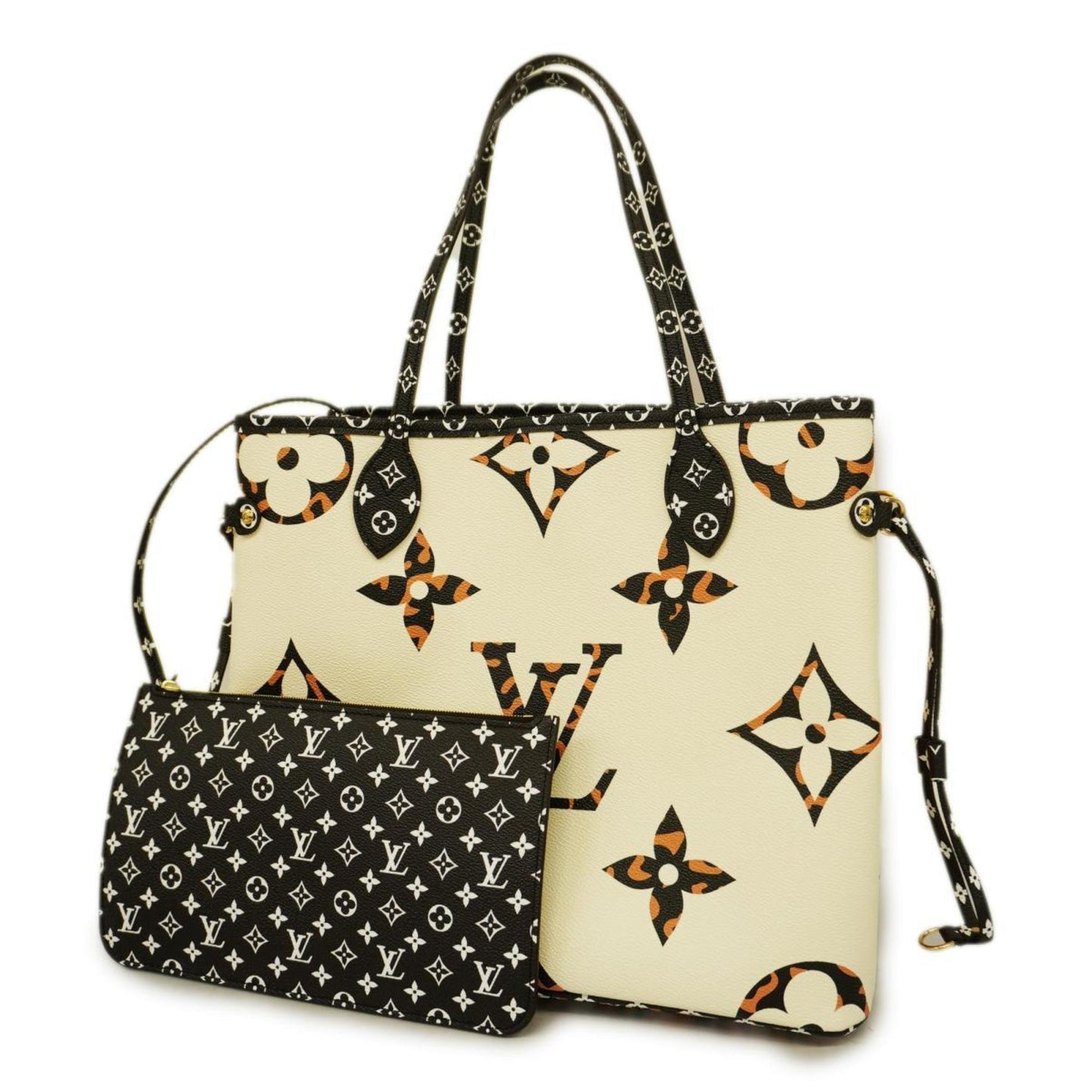 Louis Vuitton Neverfull Mm  Canvas Tote Bag ()