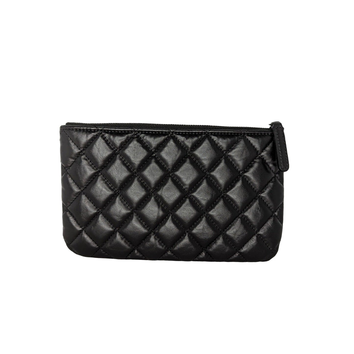 Chanel bag Black Aged Calfskin O Case 2.55 Reissue Pouch