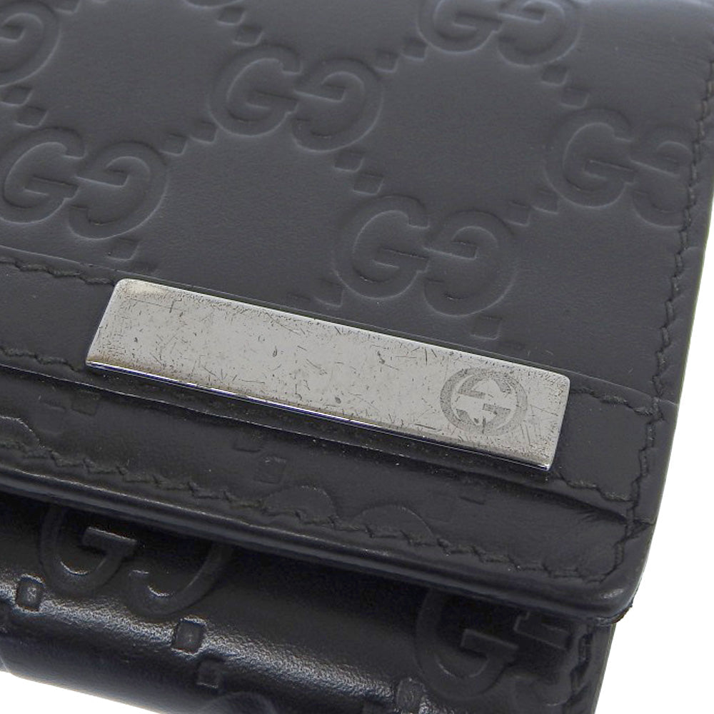 Gucci -- Black Leather Wallet  ()