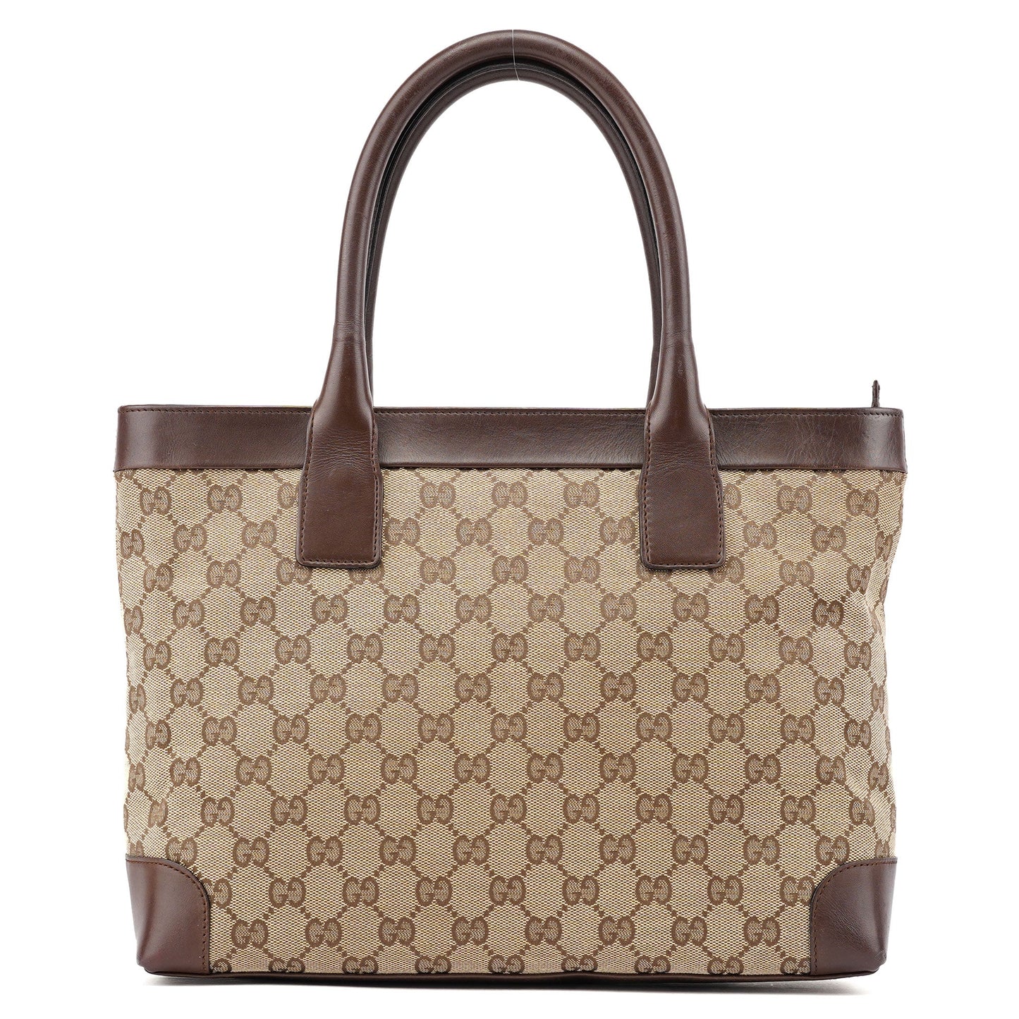 002 1119 Beige Brown GG Tote Bag