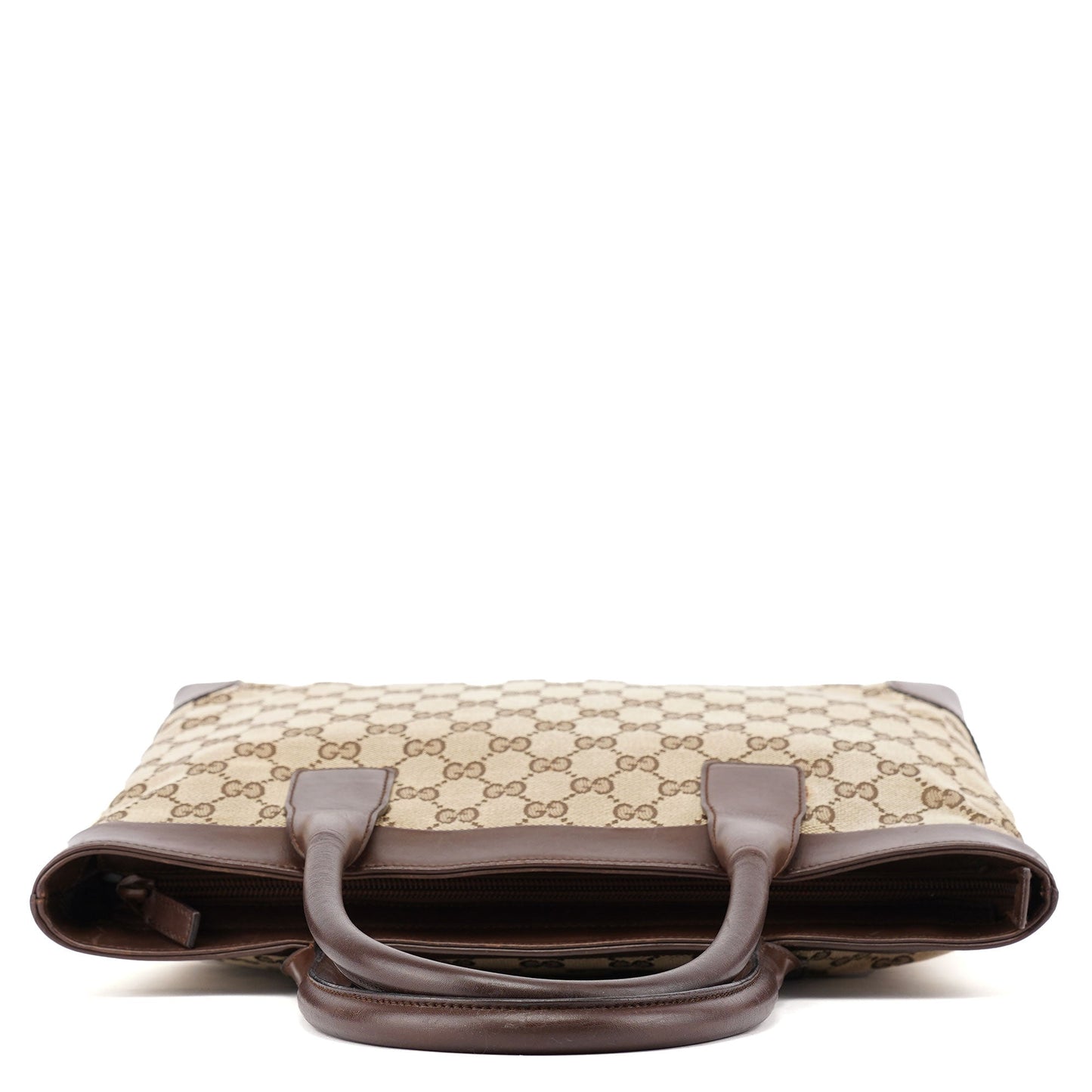 002 1119 Beige Brown GG Tote Bag