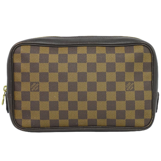 Louis Vuitton Trousse De Toilette 25  Canvas Clutch Bag ()